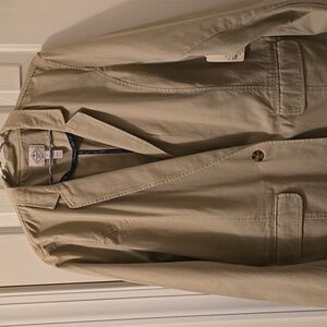 ST. JOHN'S BAY BRAND WOMEN'S KAKI BLAZER JACKET SIZE XL